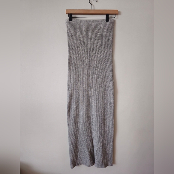 Ronny Kobo Ribbed Sweater Skirt